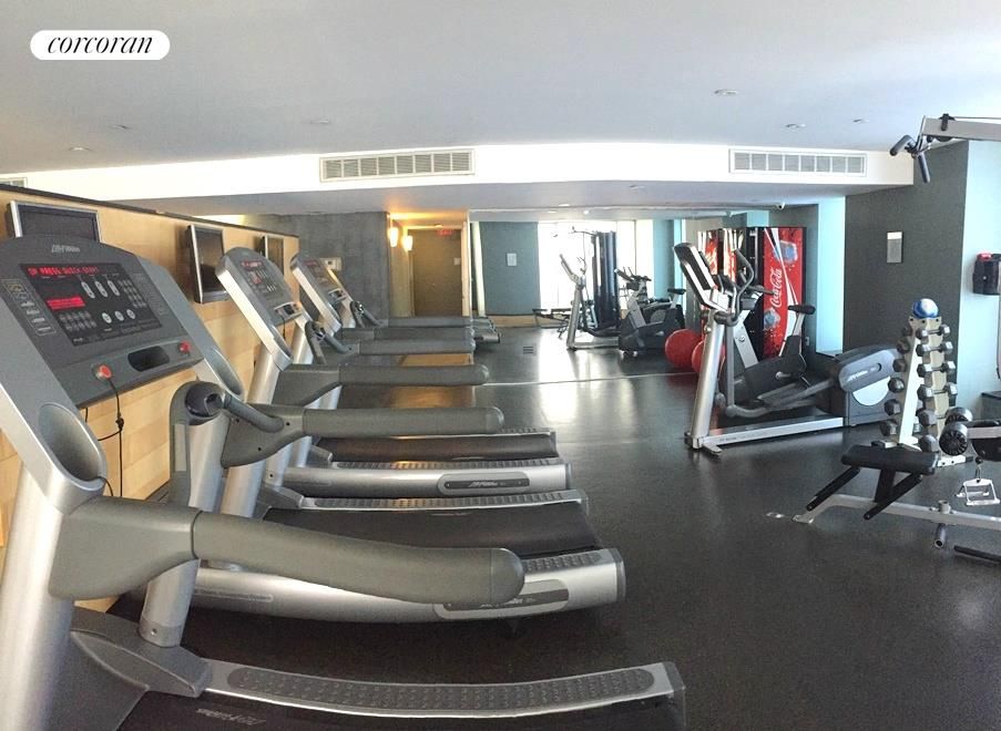 Fitness Equipment, Gym, Interior
