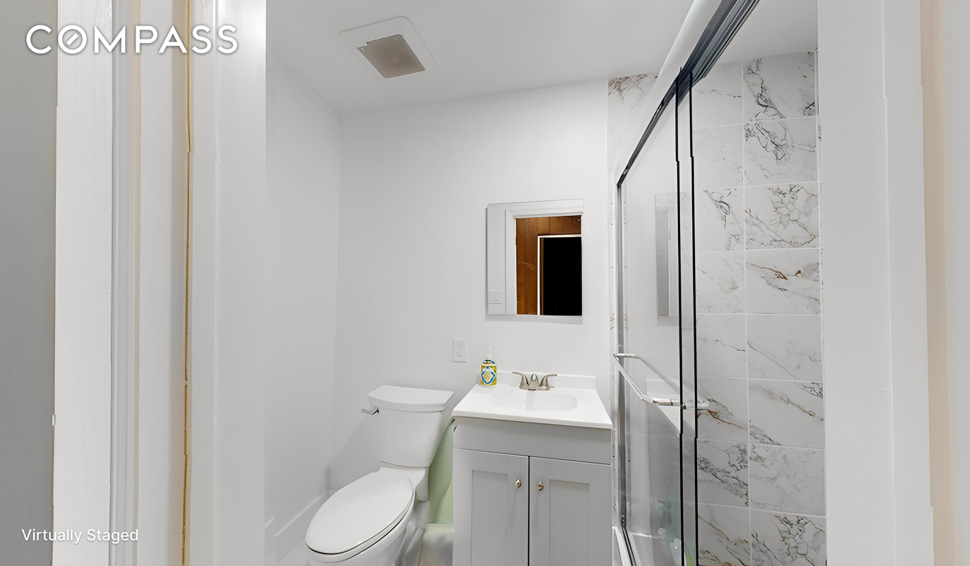 Bathroom, Interior, Marble Walls