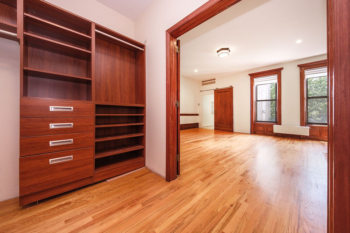 Interior, Recessed Lighting, Walk-in Closets, Wood Texture Flooring