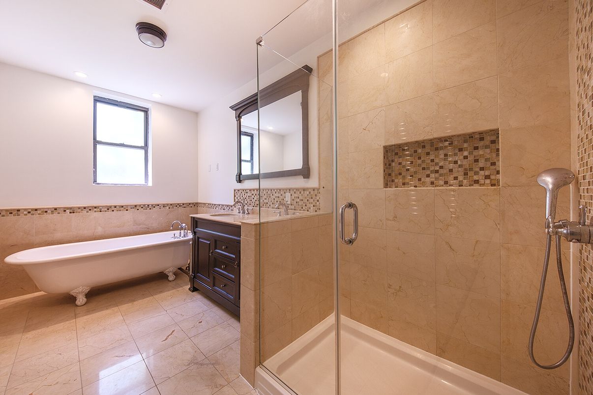 Bathroom, Dual Sink Vanities, Free Standing Baths, Glass Shower, Interior, Recessed Lighting