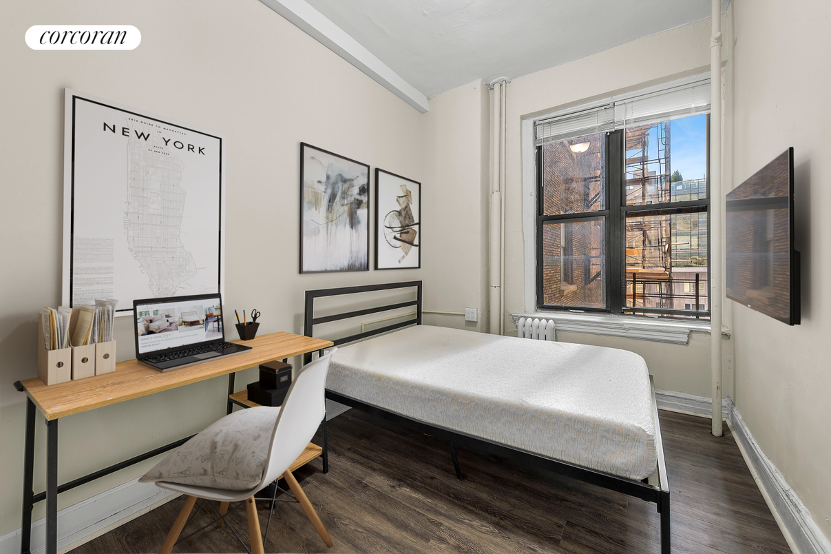 Bedroom, Home Office, Interior, Wood Texture Flooring