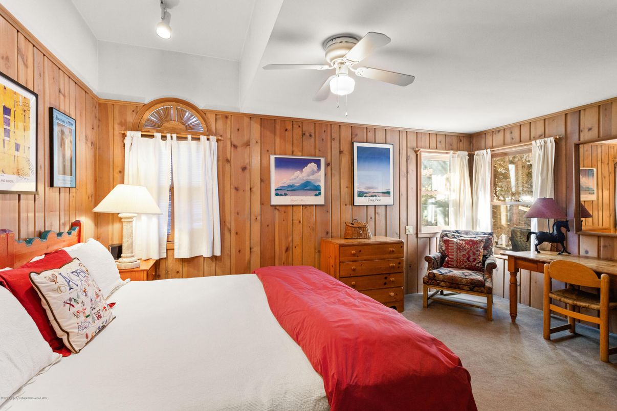 Bedroom, Interior, Wooden Walls
