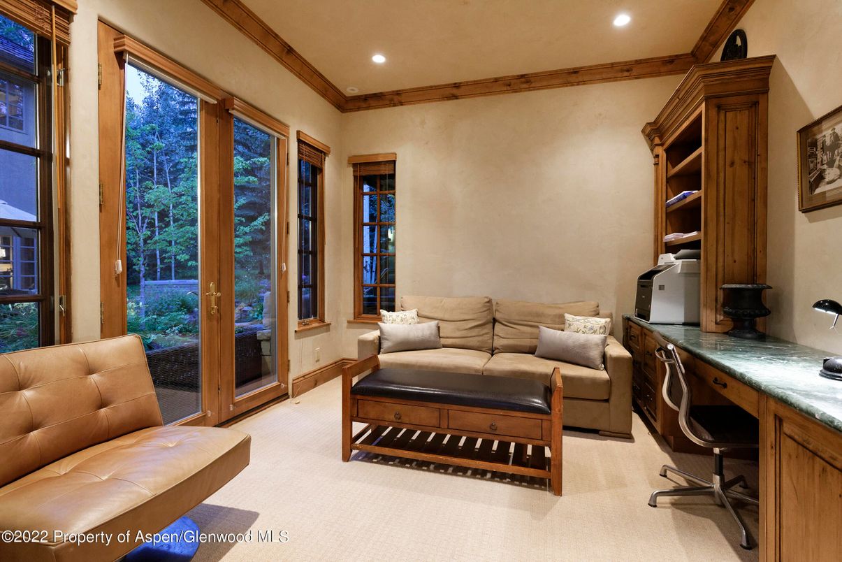 Home Office, Interior, Recessed Lighting