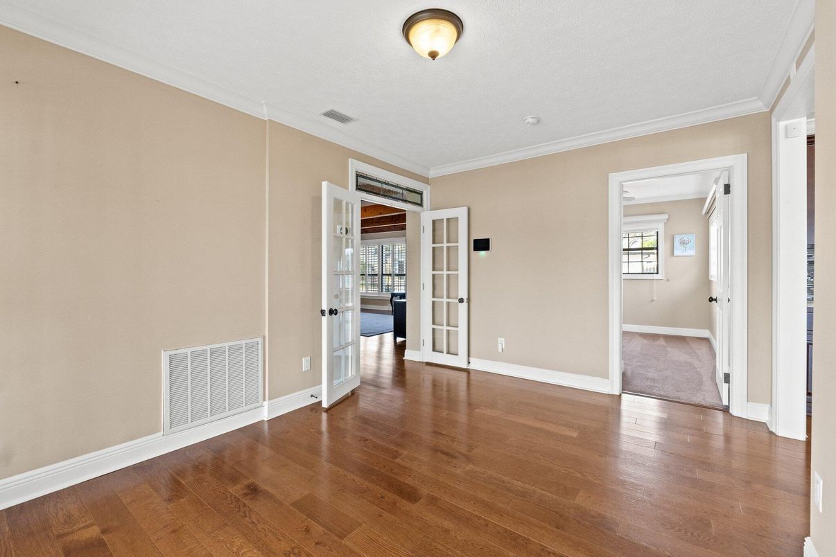 Empty room, Interior, Wood Texture Flooring