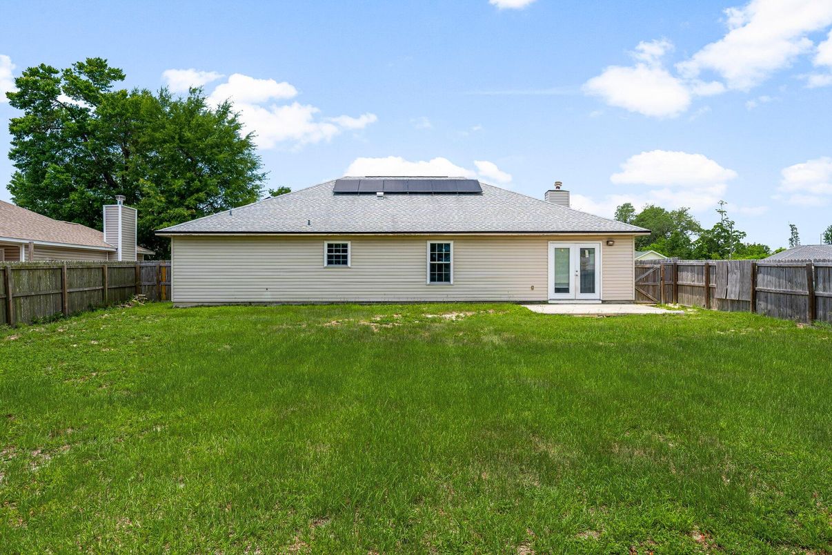 Backyard, Exterior, Solar Panels