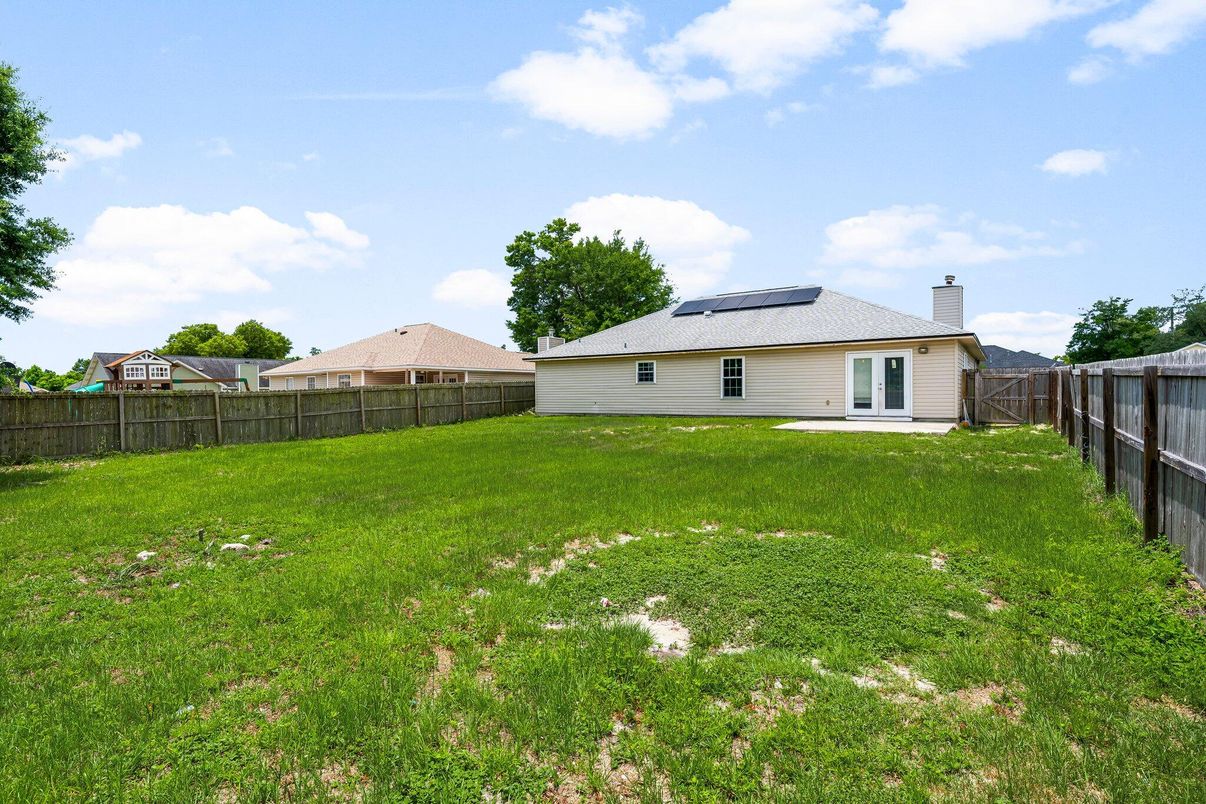 Backyard, Exterior, Solar Panels