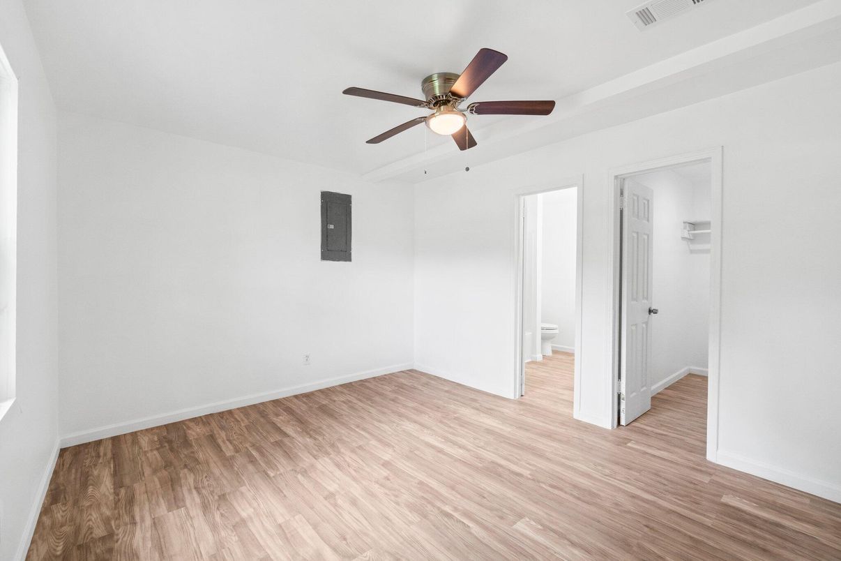 Empty room, Interior, Wood Texture Flooring