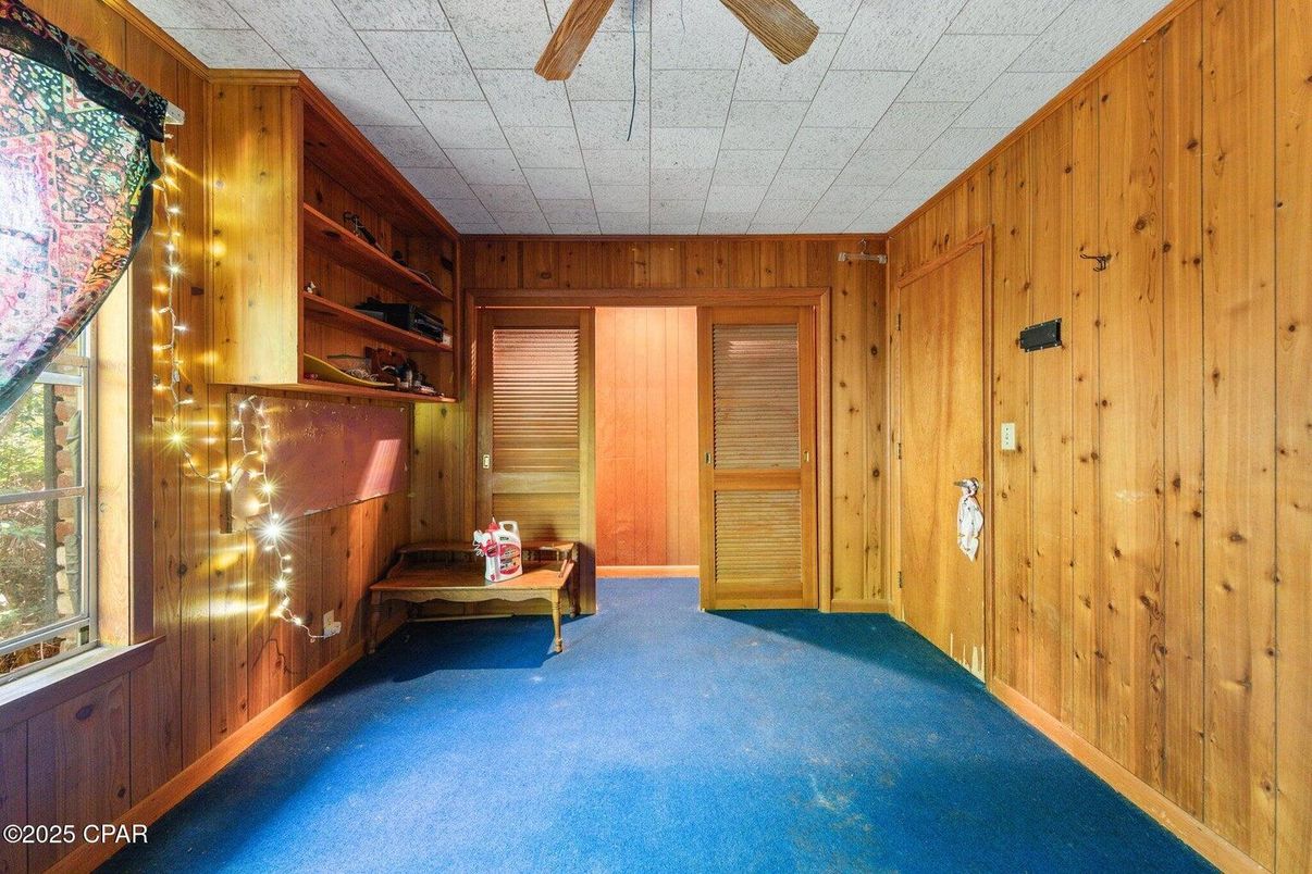 Empty room, Interior, Wooden Walls