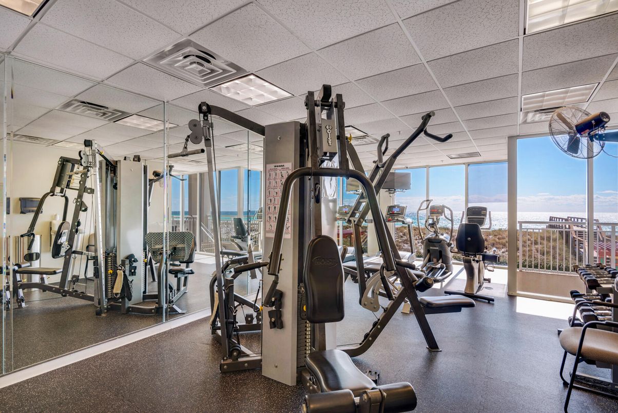 Fitness Equipment, Gym, Interior