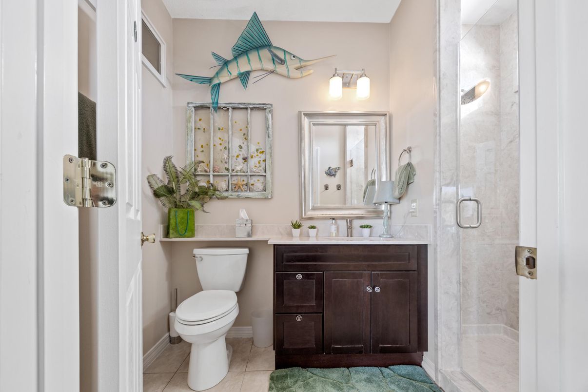 Bathroom, Glass Shower, Interior