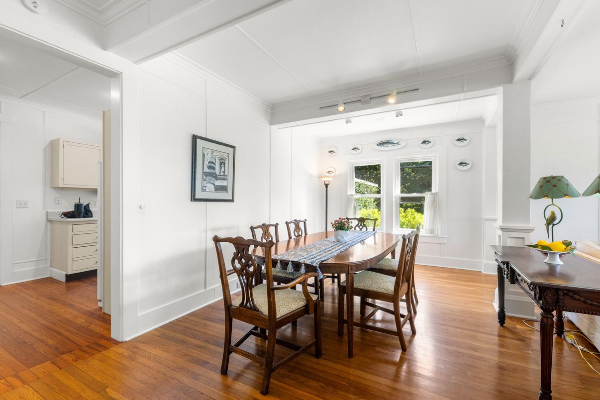 Dining room, Interior, Wood Texture Flooring