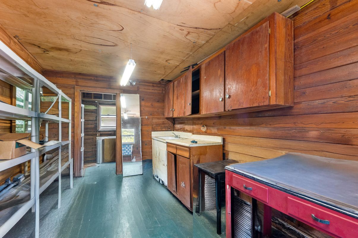 Interior, Kitchen, Wooden Ceilings, Wood Texture Flooring, Wooden Walls