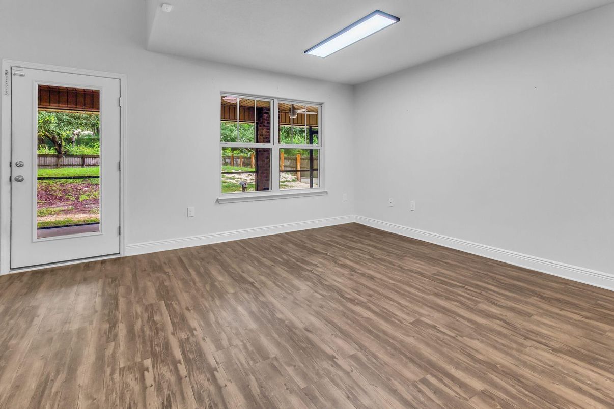 Empty room, Interior, Wood Texture Flooring