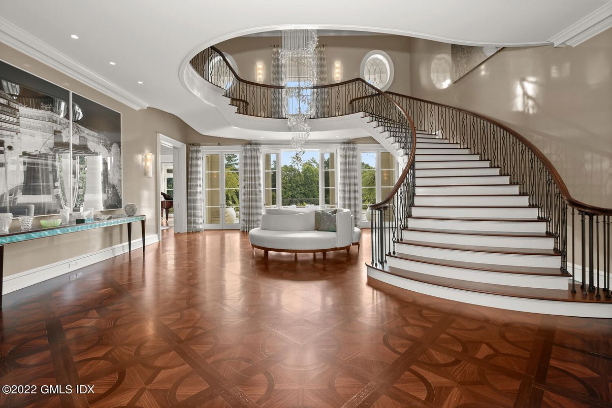 Chandelier, Interior, Recessed Lighting, Wood Texture Flooring