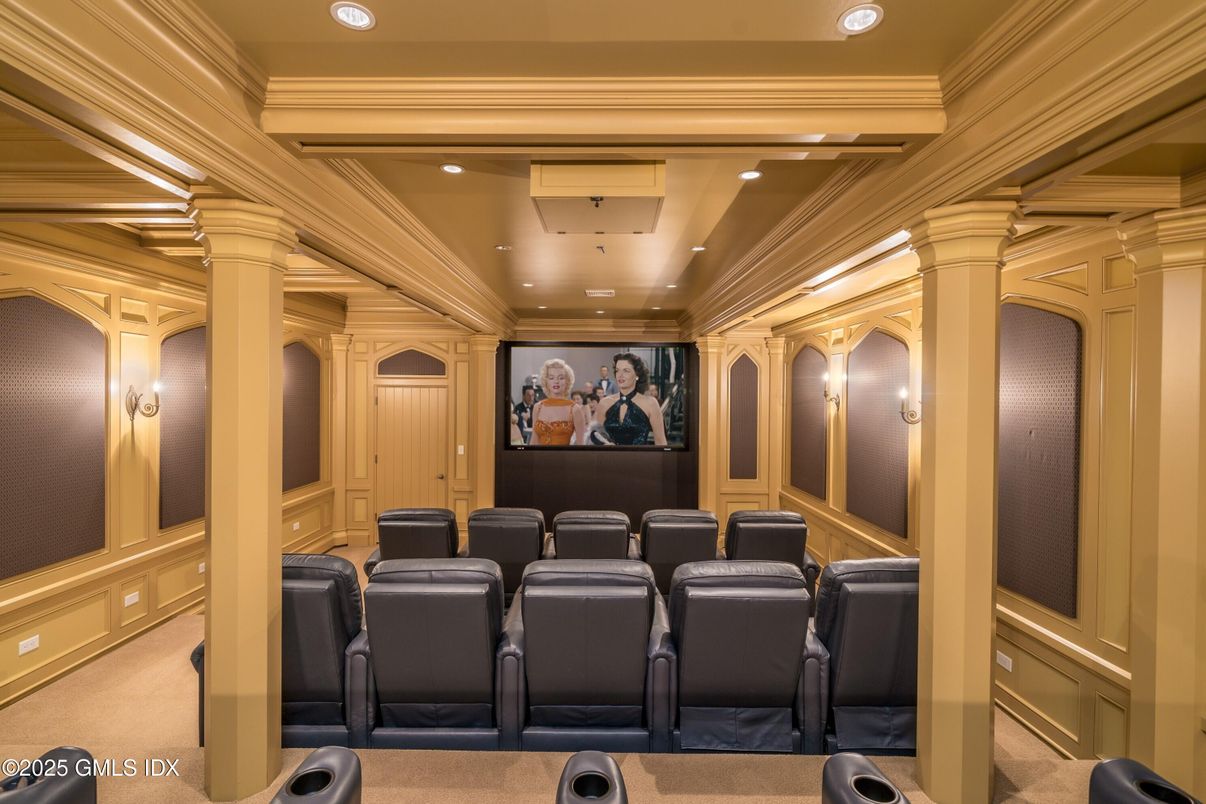 Home Theatre Room, Interior, Recessed Lighting, Theatre Room