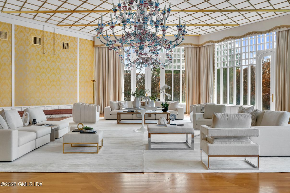 Chandelier, Interior, Living room, Pendant Lights, Wood Texture Flooring