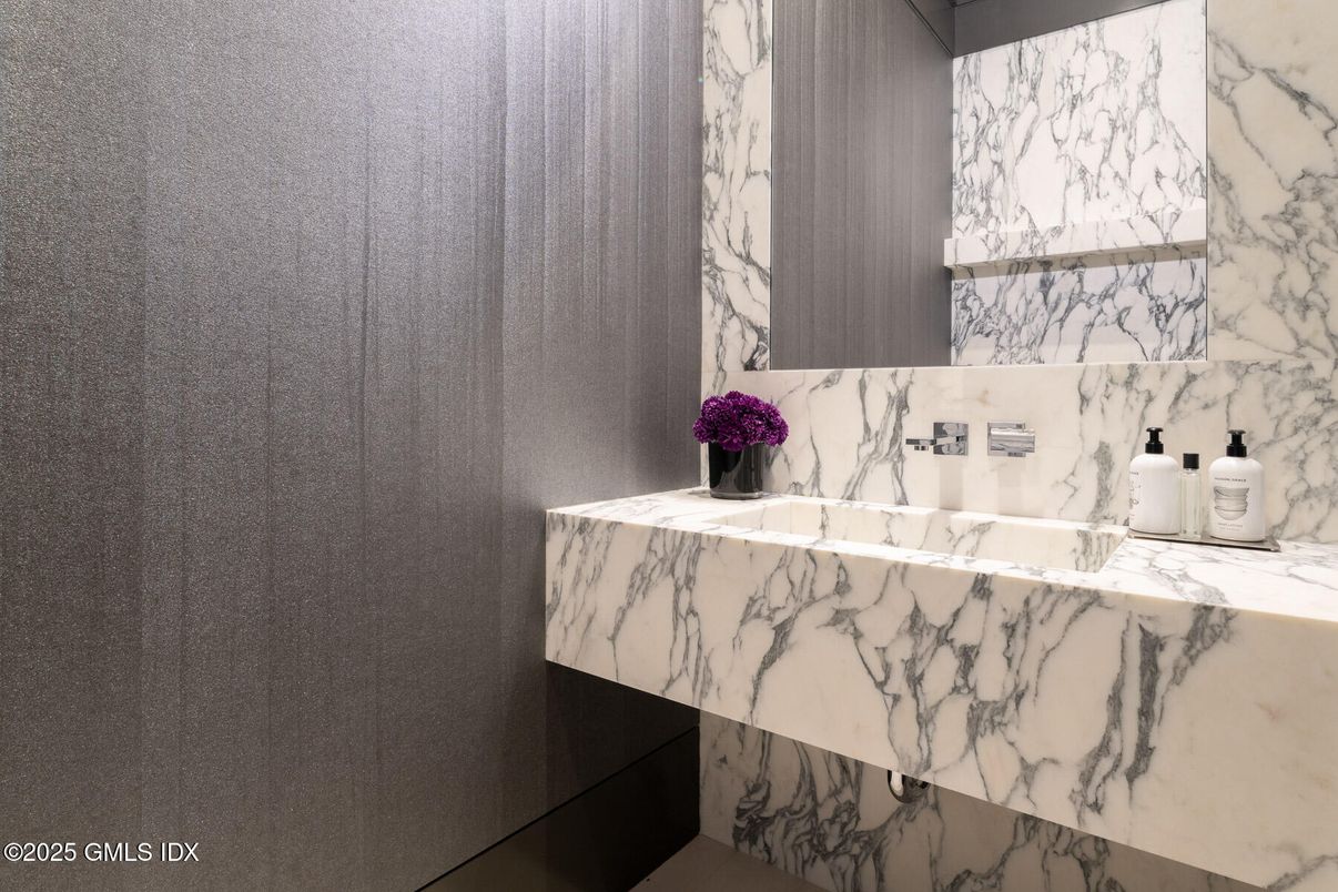 Bathroom, Interior, Marble Walls