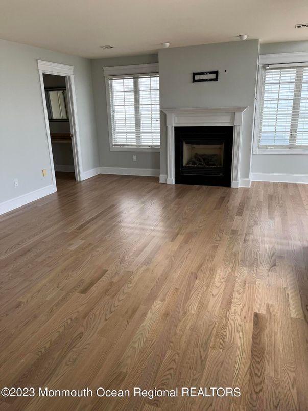 Empty room, Fireplace, Interior, Wood Texture Flooring