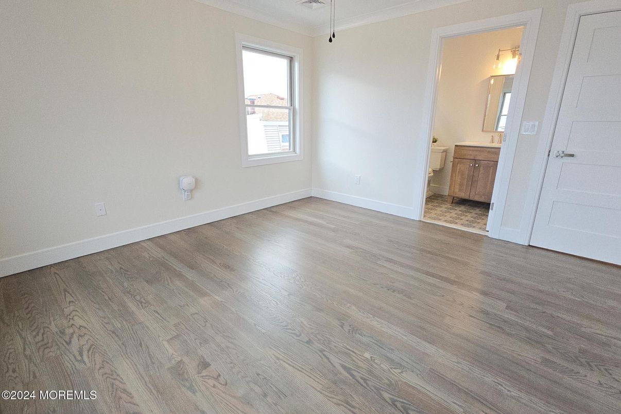 Bathroom, Empty room, Interior, Wood Texture Flooring