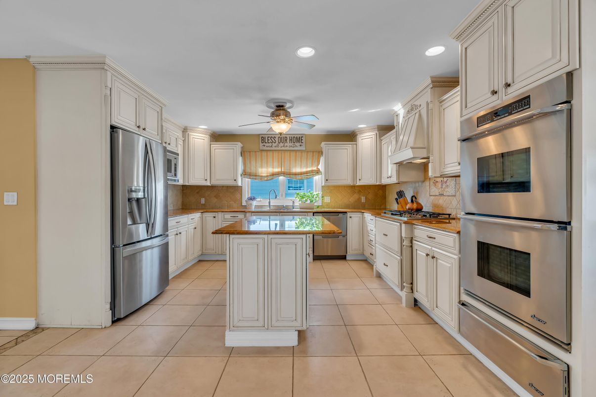 Interior, Kitchen, Recessed Lighting, Stainless Steel Appliances