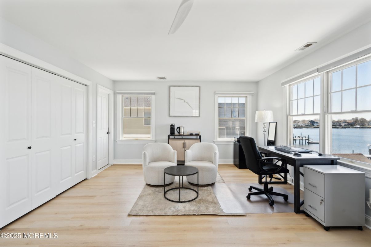 Home Office, Interior, Water, Wood Texture Flooring