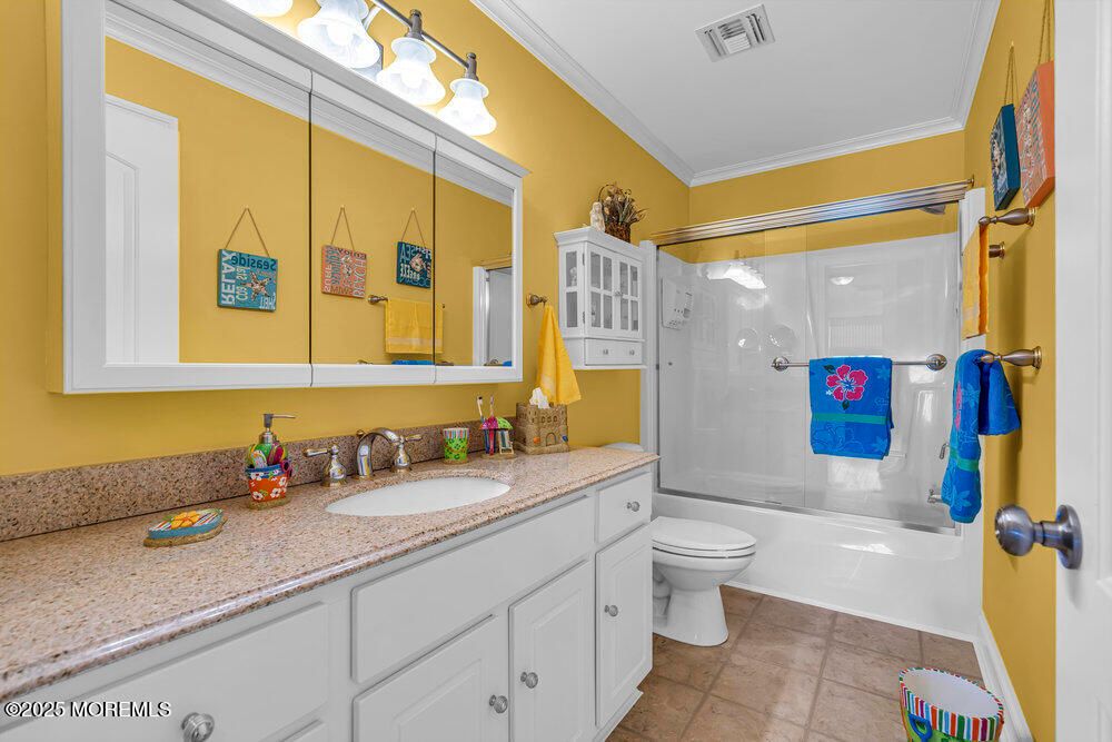 Bathroom, Dual Sink Vanities, Glass Shower, Interior