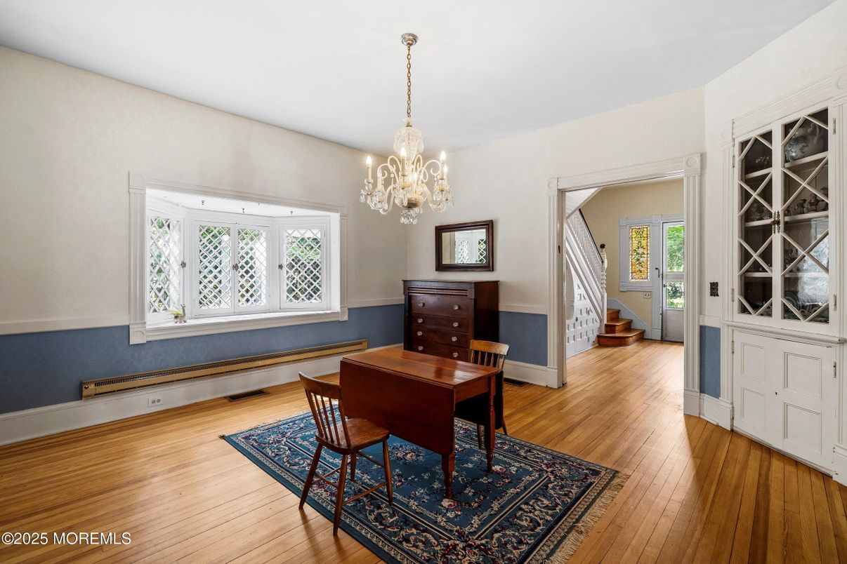 Chandelier, Interior, Wood Texture Flooring