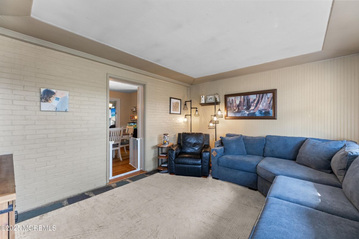 Interior, Living room, Stone Walls