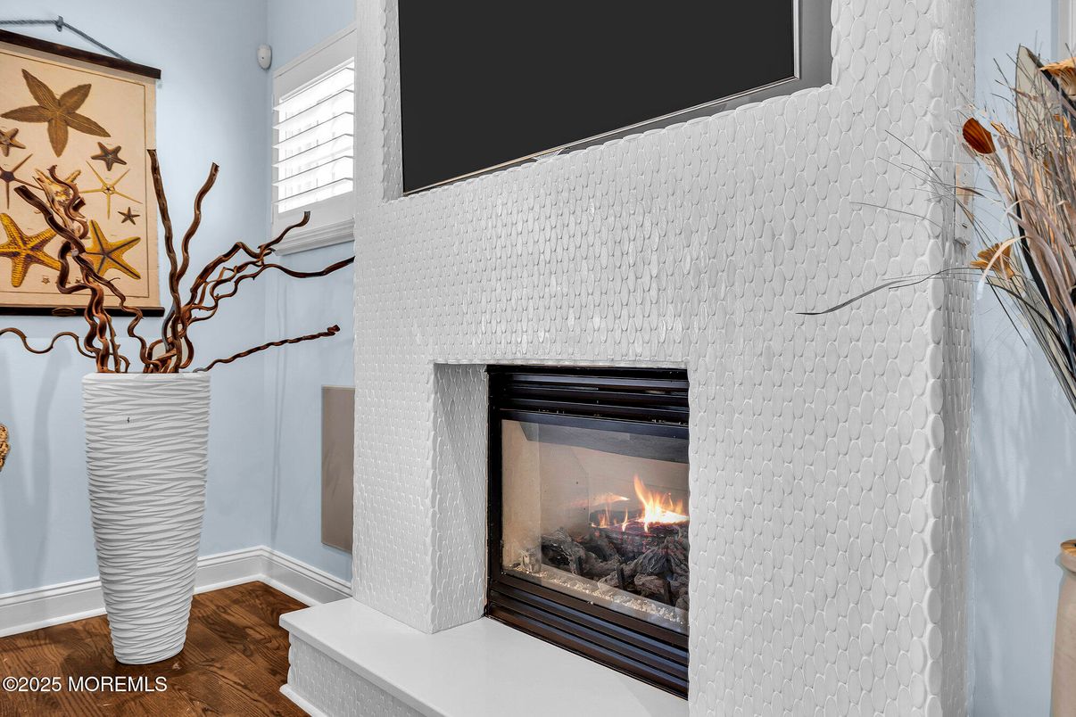 Fireplace, Interior, Wood Texture Flooring