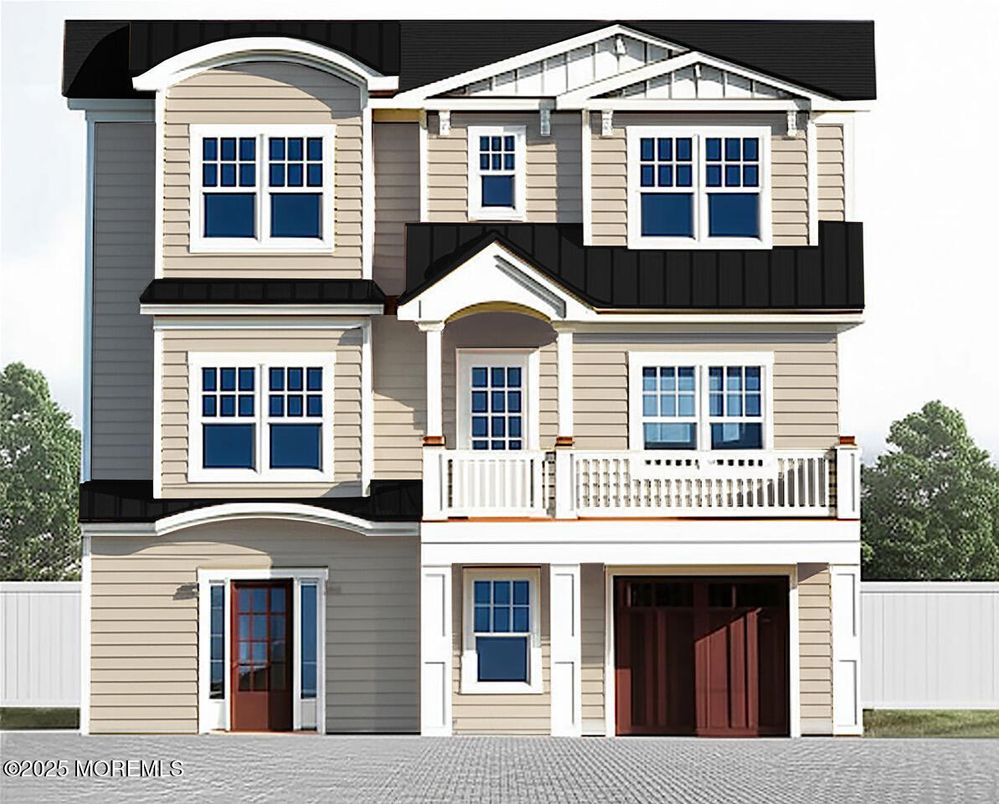 Exterior, Facade, Rowhouse