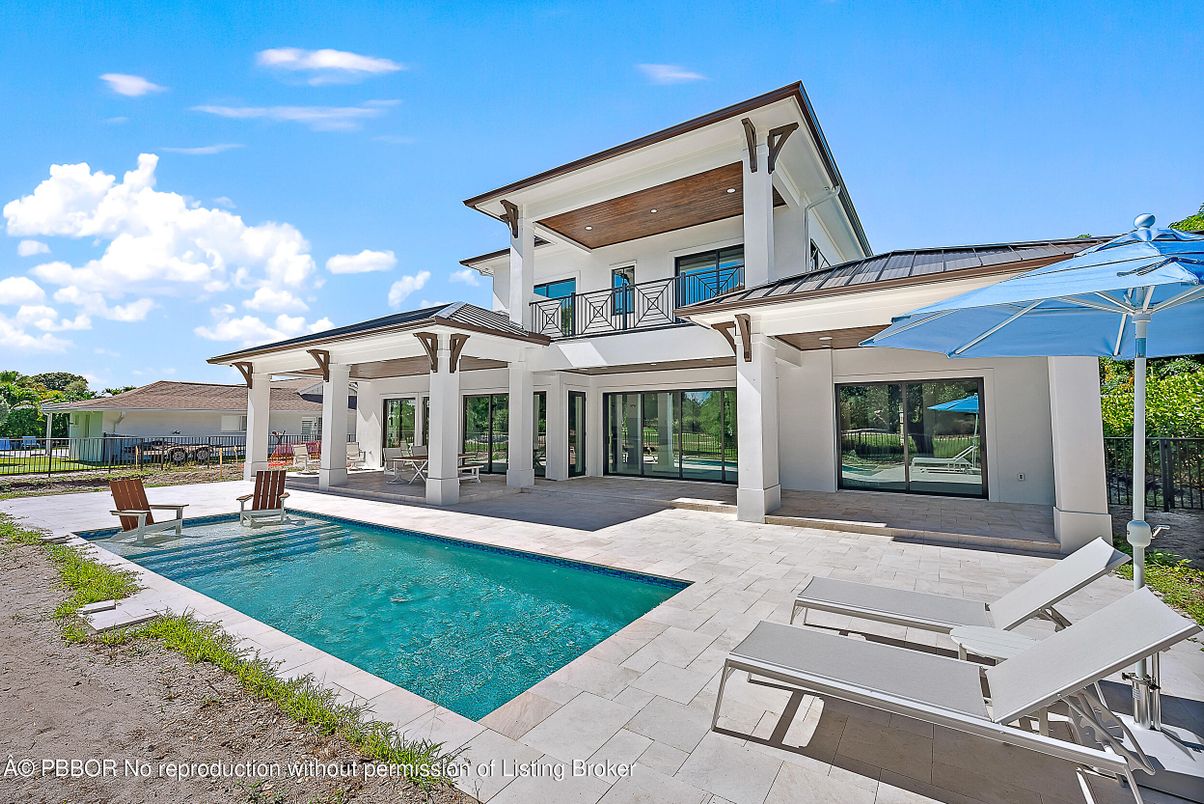 Exterior, Pool, Solar Panels
