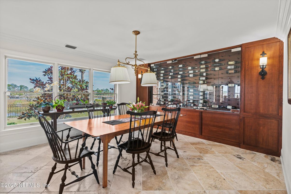 Dining room, Interior, Pendant Lights