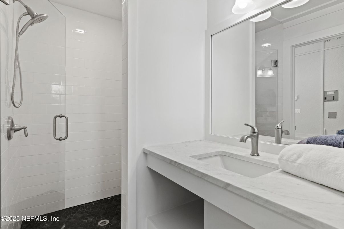 Bathroom, Glass Shower, Interior