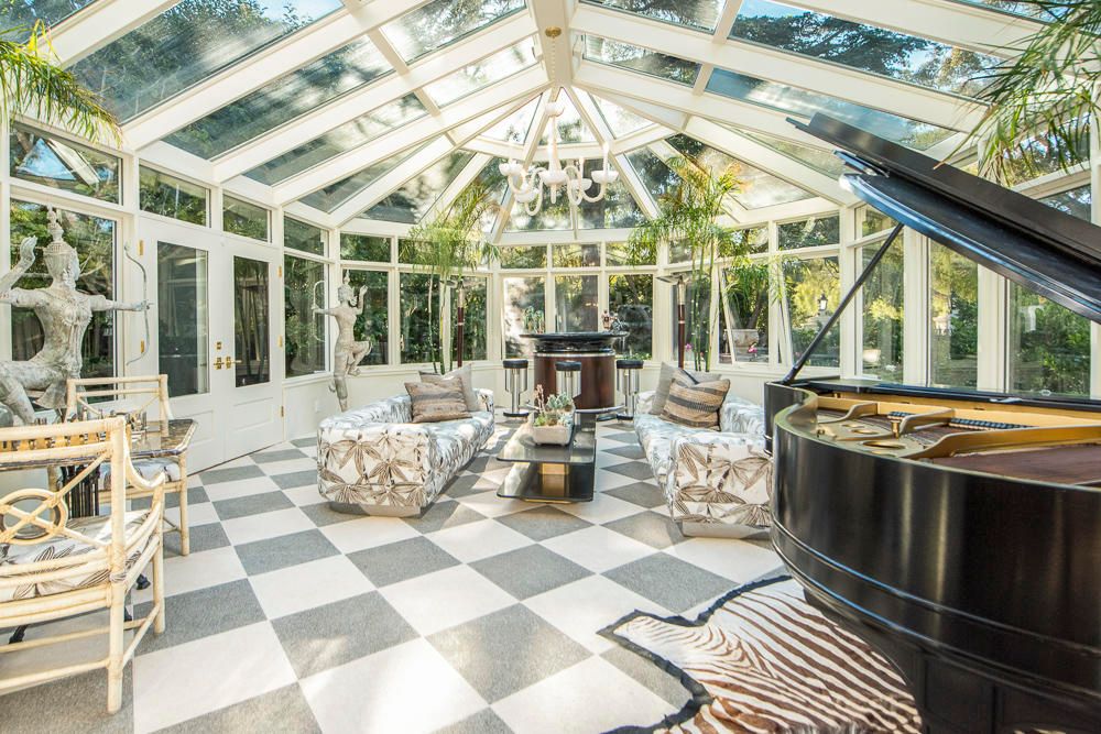 Glass Ceilings, Interior, Piano, Sun Room