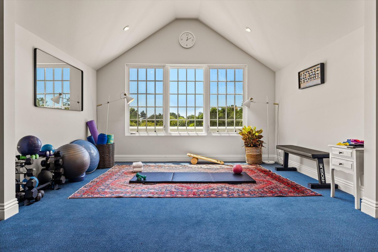 Fitness Equipment, Interior, Recessed Lighting