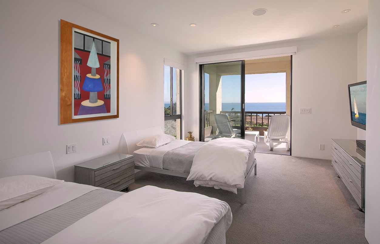 Bedroom, Interior, Recessed Lighting, Water