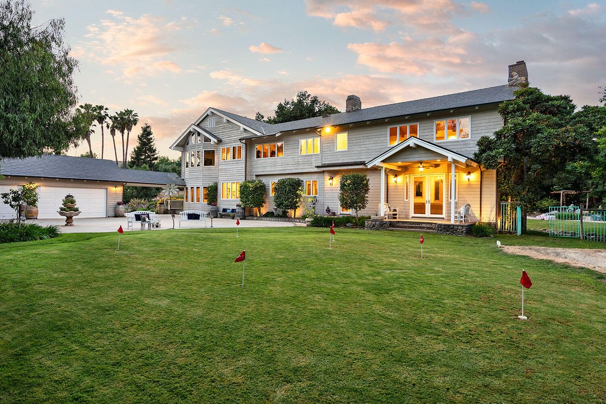 Attached, Backyard, Exterior, Facade, Farmhouse