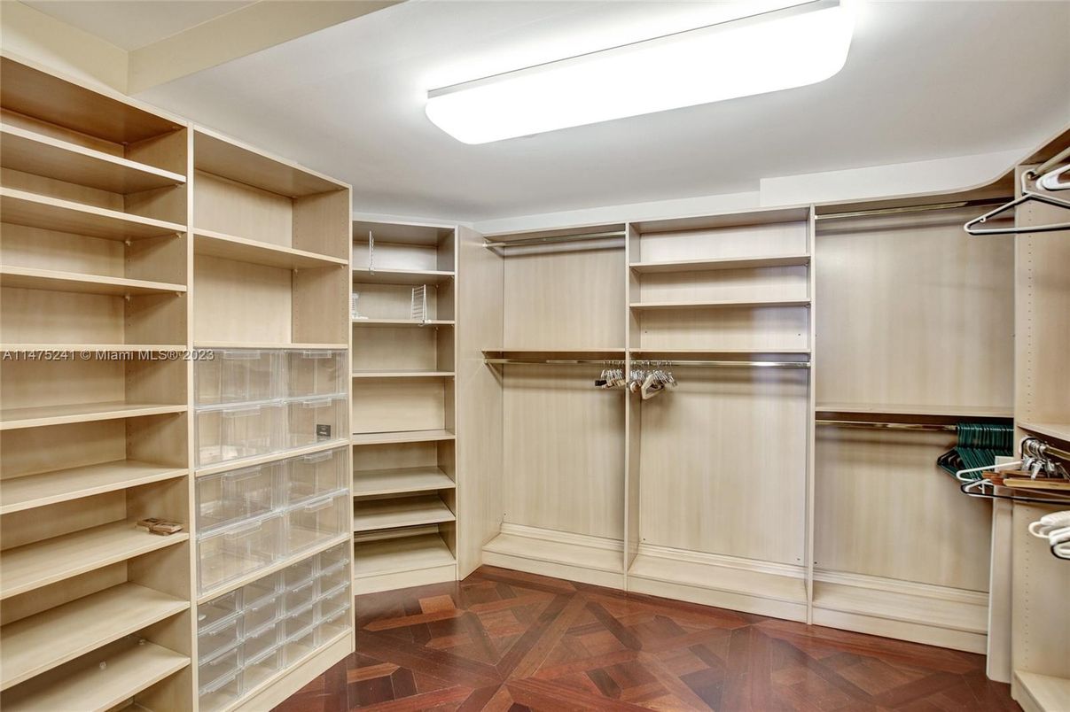 Interior, Walk-in Closets, Wood Texture Flooring