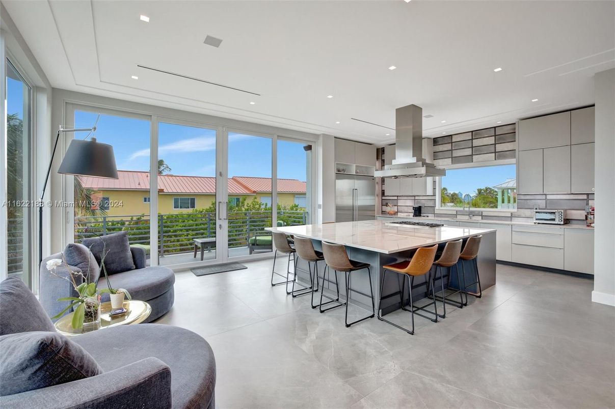 Interior, Kitchen, Recessed Lighting, Stainless Steel Appliances