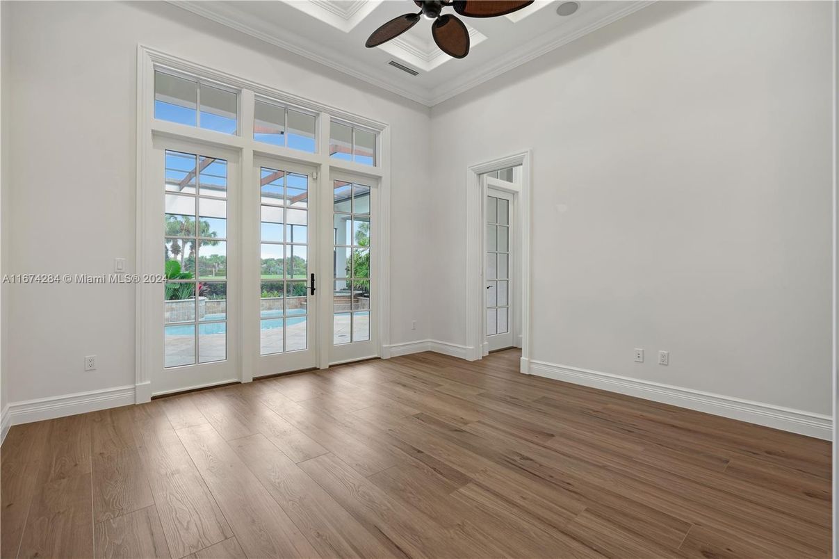 Empty room, Interior, Wood Texture Flooring