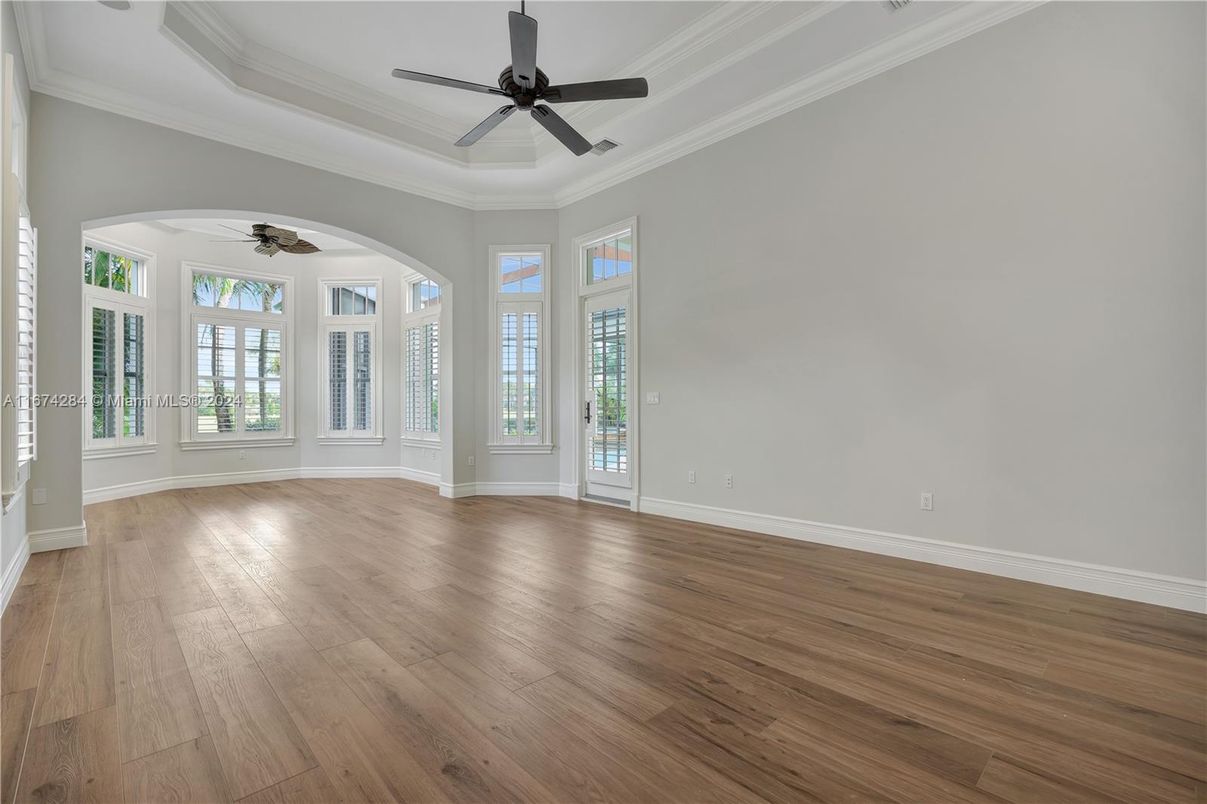Empty room, Interior, Wood Texture Flooring