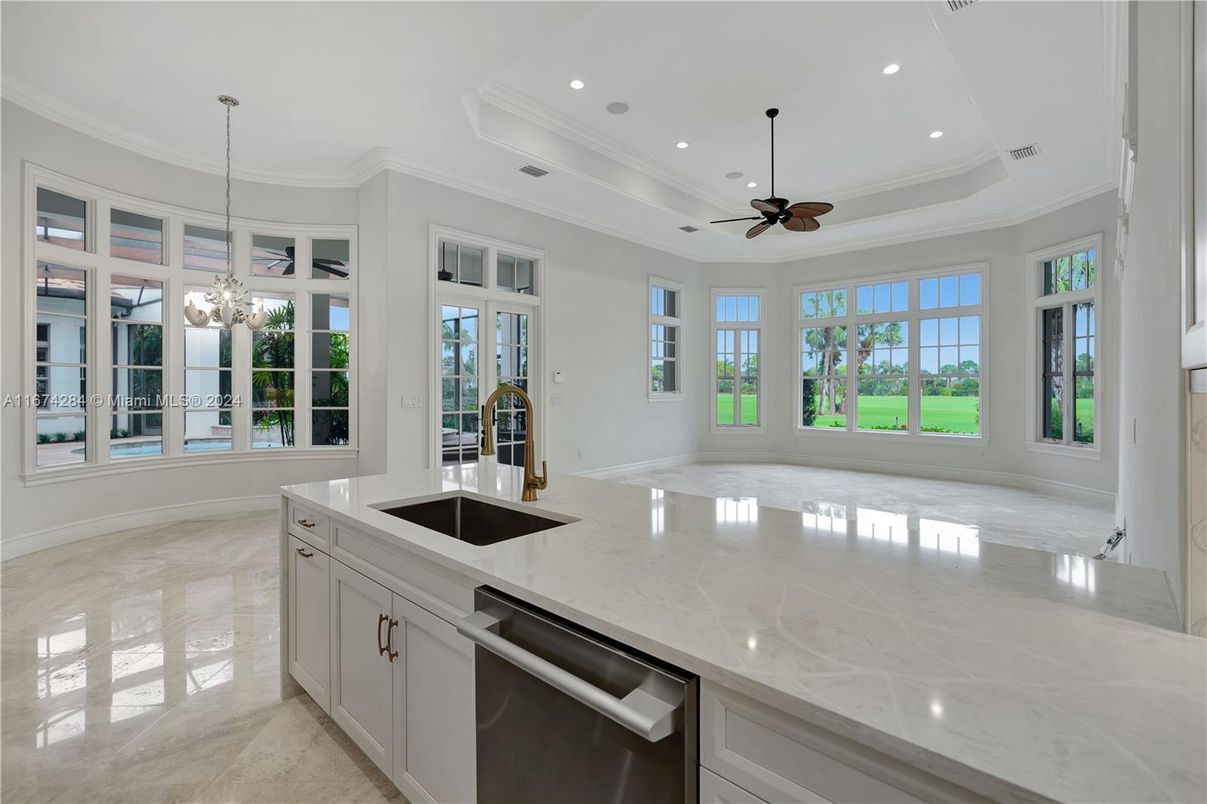 Interior, Kitchen, Pendant Lights, Recessed Lighting