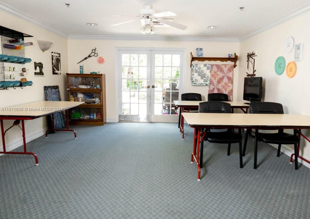 Home Office, Interior, Recessed Lighting