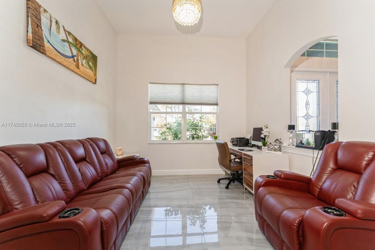 Home Office, Interior, Living room