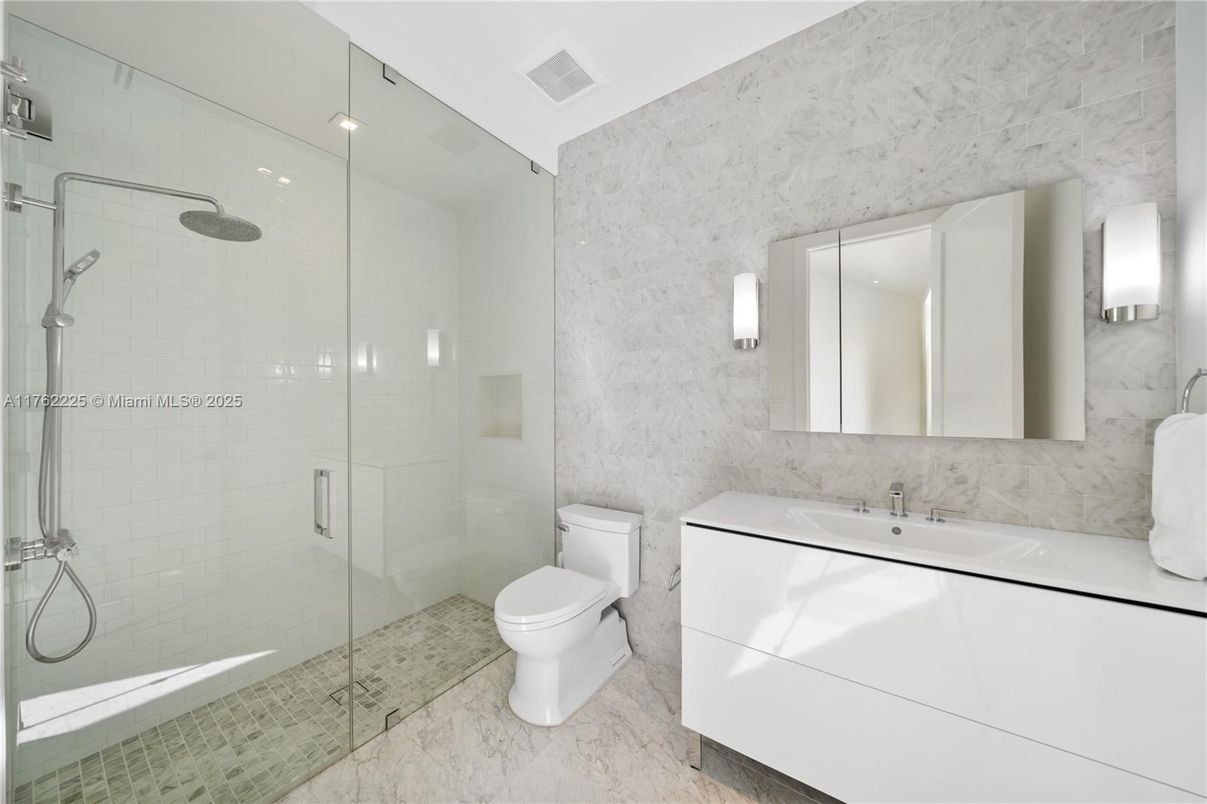 Bathroom, Glass Shower, Interior