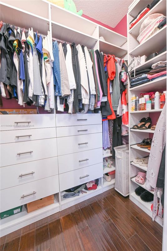 Interior, Walk-in Closets, Wood Texture Flooring
