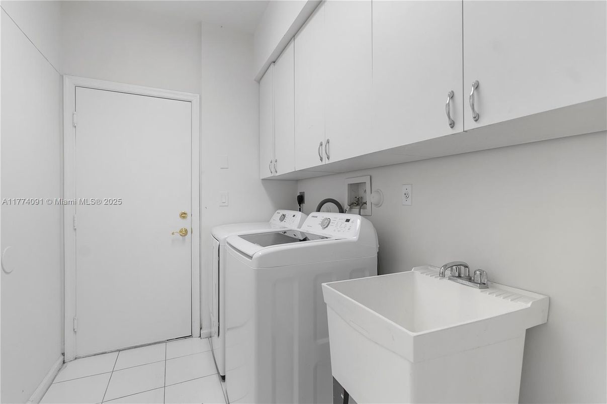 Interior, Washer