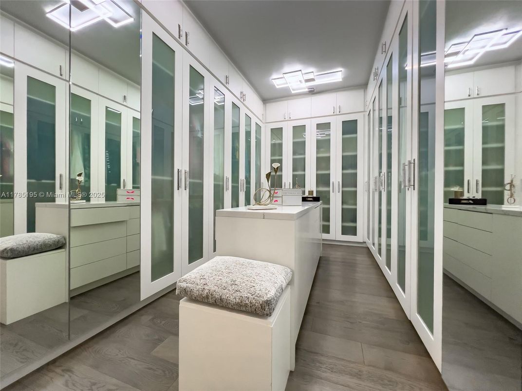 Interior, Walk-in Closets, Wood Texture Flooring