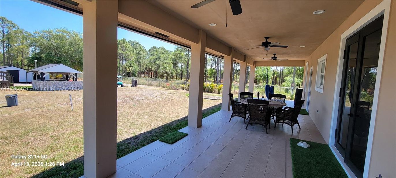 Backyard, Exterior