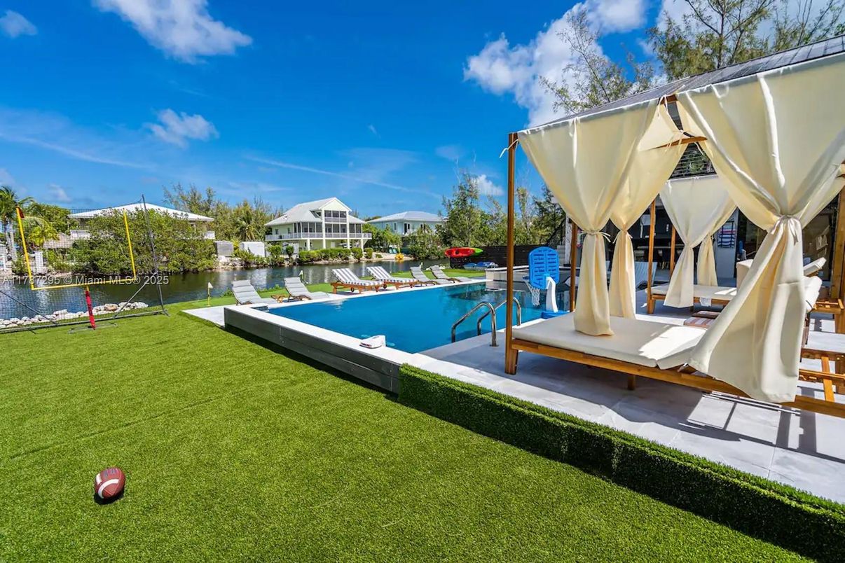 Backyard, Exterior, Lake, Pool